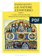 Eriugena Scoto-Sulle Nature Dell'Universo. Testo Latino A Fronte. Vol. 1-Mondadori (2012)
