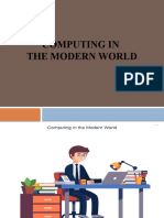 Computing in The Modern World