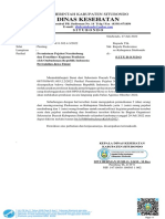 Surat Permohonan Pejabat Narahubung Dan Frontliner Puskesmas Se-Kabupaten Situbondo Kegiatan Penilaian Ombudsman