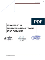 Plan Seguridad y Salud Trabaja Perú