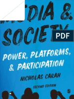 Media and Society - Power, Platforms, and Participation