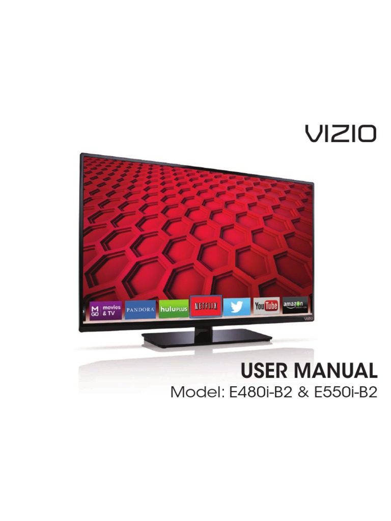 Vizio User Manual PDF Hdmi Video