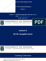 Lecture 4 - IAS 38 Intangible Asset