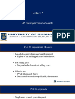 Lecture 5 - IAS 36 Impairment of Assets