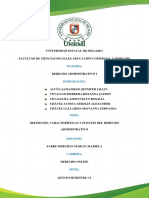 Tarea Nro 1 Cuadro Sinóptico DERECHO ADMINISTRATIVO 5T0 SEMESTRE C2