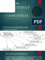 Tension Competitiva y Post Competencia