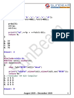 1D Array and String: #Include Int Void Char Char