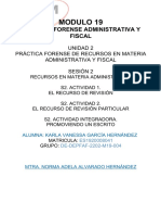 Modulo 19: Práctica Forense Administrativa Y Fiscal