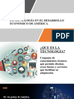 La Tecnología en El Desarrollo Económico de América