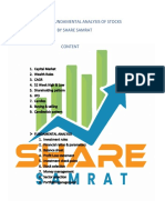 Technical & Fundamental Analysis of Stocks by Share Samrat Content