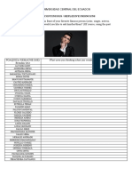 Past Continuous - Reflexive Pronouns