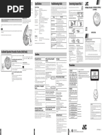 JVC XL-PG38SL XL-PG39SL XL-PV390SL Portable CD Player Instruction Manual EN