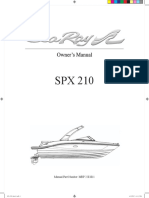 Sea Ray SPX 210 Owners Manual EN