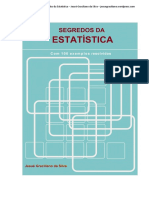 Segredos da Estatística - Guia para compreender indicadores