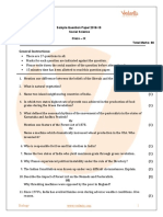 CBSE Class 9 Social Science Paper 1