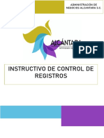 Anexo 06 - NA-PR-CR-01 Instructivo de Control de Registros