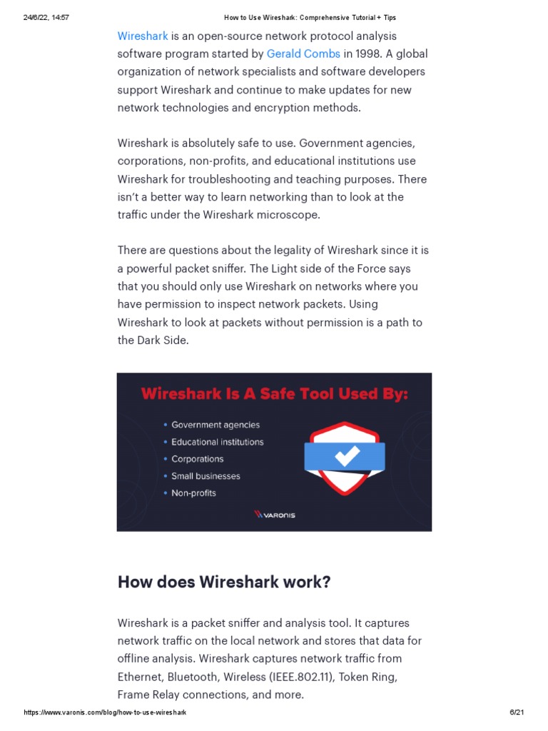 How To Use Wireshark Comprehensive Tutorial Tips Download Free