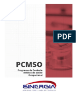 PCMSO Programa de Controle Medico de Saude Ocupacional