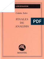 Colette Soler Finales de Analisis PDF