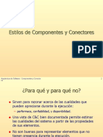 Estilos de Componentes y Conectores