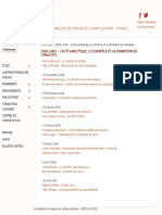 2008-2009 - L'acte Analytique, Le Contrôle Et La Formation de L'analyste - EPFCL