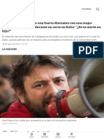 Juan Grabois Mantuvo Una Fuerte Discusión Con Una Mujer Varada en Plena Ruta Durante Un Corte en Salta - "¿Se Te Murió Un Hijo - " - LA NACION