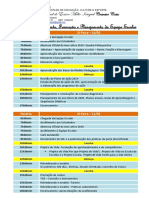 Agenda Inicial Da Equipe Escolar 2020