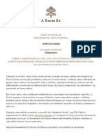 Papa Francesco Motu Proprio 20210110 - Spiritus Domini