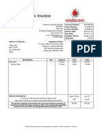 Copy Tax Invoice: Riley Layh 890 Fox ST Stilfontein 2552