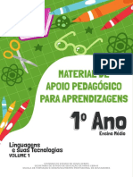 MAPA - EM - 1 Ano - Linguagens - PF