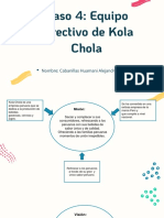 vision y mision - caso Kola chola