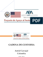 PPT. Astrid Carvajal - Cadena de Custodia