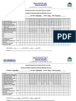 Instrumental para Professores Frequência Educação Infantil e Anos Iniciais Preenchido