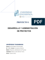 Proyecto 1 Desarrollo y Administración de Proyectos