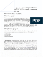 What Are Lipids?: of Functions of Different Classes of Lipids. Nutritional