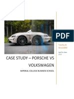 Case Study - Porsche Vs Volkswagen
