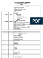 Compiled Syllabus Grade Ix Half Yearly Examinations 2018.