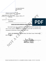 128 Notice of FIling Original Note-Marked Up