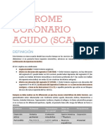 Sindrome Coronario Agudo (Sca)