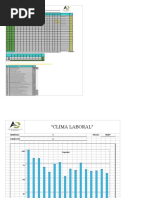 Plantilla Excel Encuesta Clima Laboral