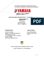 Ilide - Info Internship Report of Yamaha PR