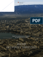 Rapport Avenir Des Forces Terrestres Suisse