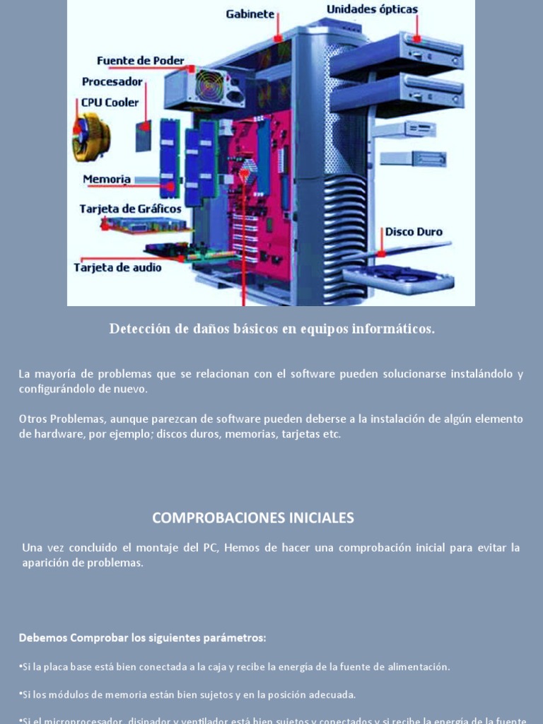 Mantenimiento Fallas Comunes Pdf Bios Disco Flexible