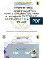 Instructivo para Padres de Familia Ie La Armonia - Descargue de Boletin