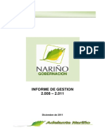 Antonio Navarro Wolf Informe de Gestion 2008 2011