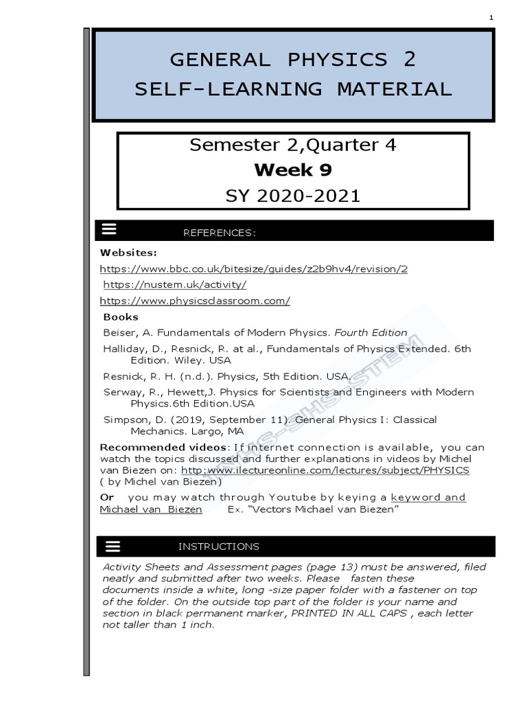 Physical Optics and Relativity Concepts | PDF | Emission Spectrum ...