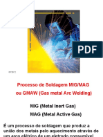 Processo MIG/MAG soldagem arco elétrico