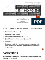 9c-Lógica de Predicados - 2 - 2022