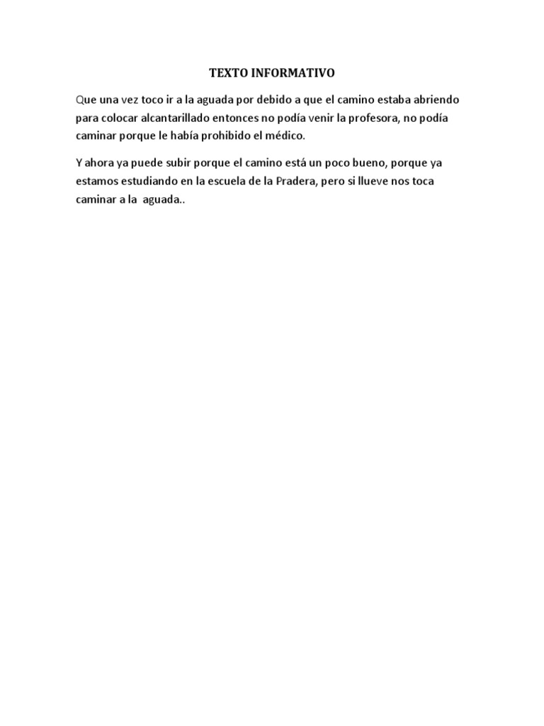 Mejora del Camino a la Aguada | PDF