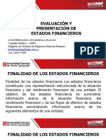 Evaluacion y Presentacion de Estados Financieros